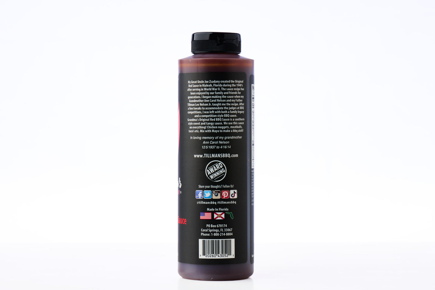 Grandma's Red Sauce 16oz.